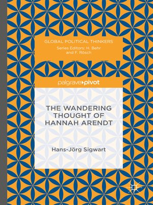 cover image of The Wandering Thought of Hannah Arendt
